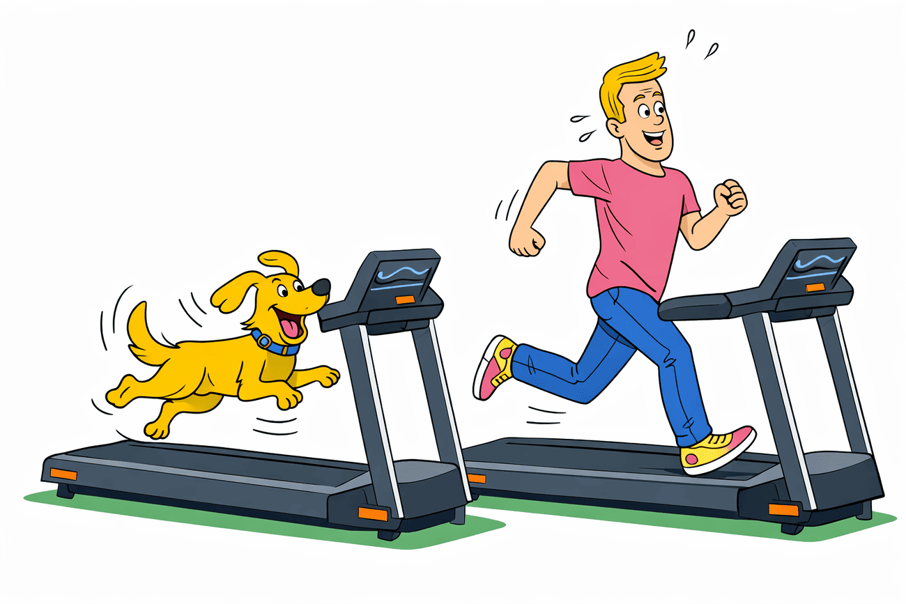 Иллюстрация глагола run